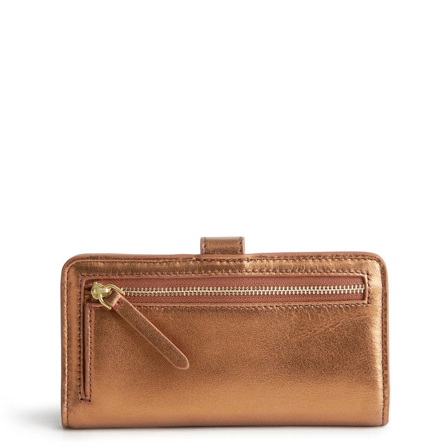 Tab Wallet-Bronze Metallic-Image 2-Vera Bradley