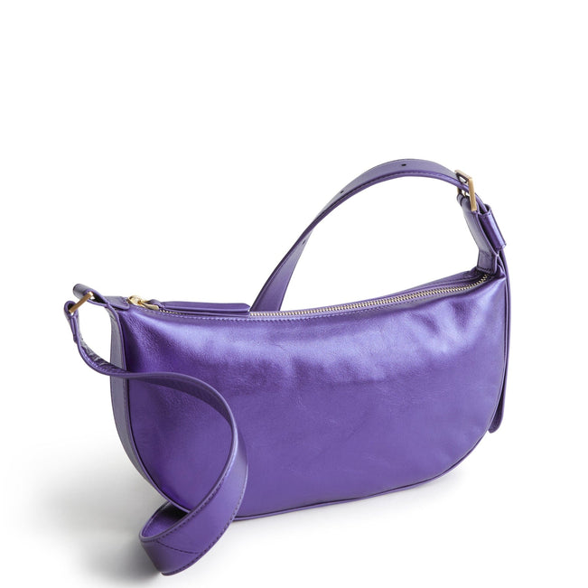 Springbrook Sling Crossbody-Purple Metallic-Image 1-Vera Bradley