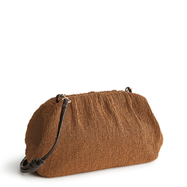 Taber Dumpling Bag-Bronze Metallic-Image 1-Vera Bradley