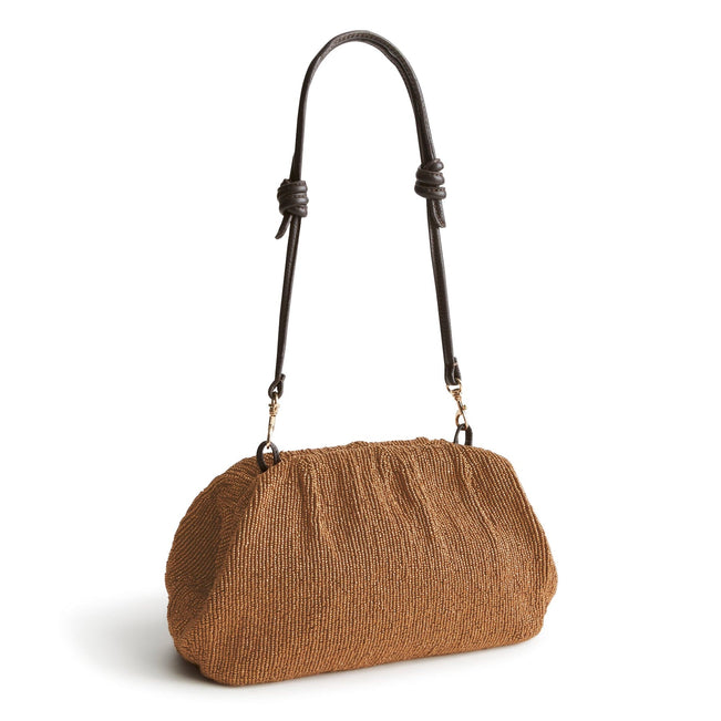Taber Dumpling Bag-Bronze Metallic-Image 4-Vera Bradley