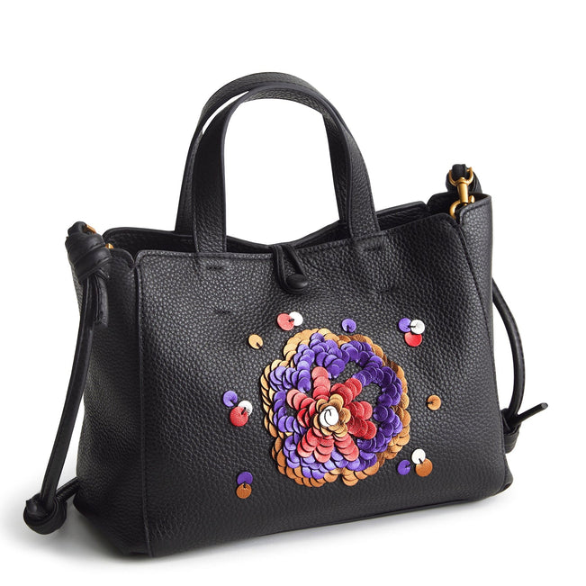 Mini Hathaway Tote Bag-Bossanova Bold Sequin-Image 1-Vera Bradley