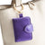 Picture Frame Bag Charm-Purple Metallic-Image 2-Vera Bradley