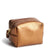 Mini Cosmetic Bag-Bronze Metallic-Image 1-Vera Bradley