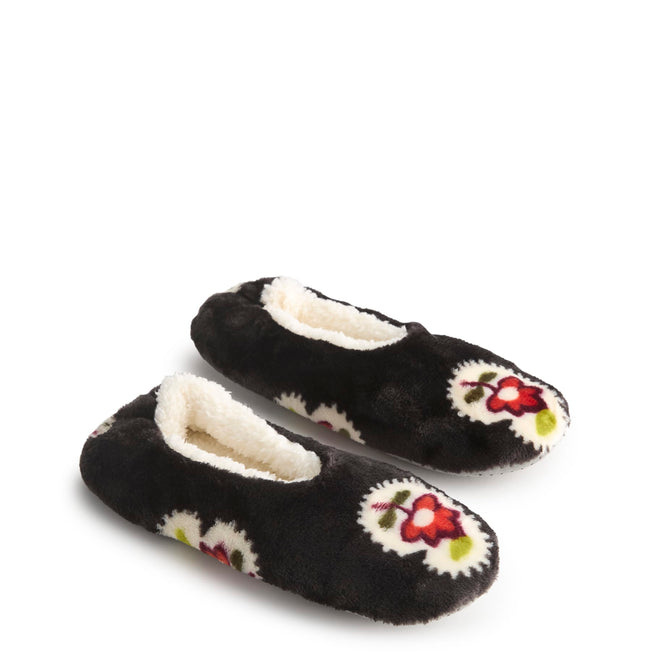 Fleece Slipper Socks - North Star Sky Paisley / Large - Image 1