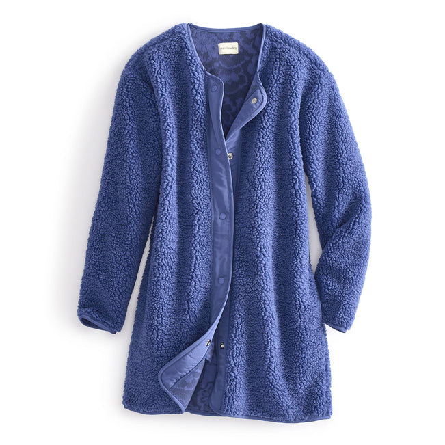 Teddy Fleece Jacket - Deep Ultramarine / XXLarge - Image 1