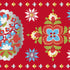 Boxed Ornament - North Star Sky Haute Red - Swatch Image
