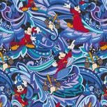 Disney Plush Throw Blanket - Fantasia - Swirls - Image 2