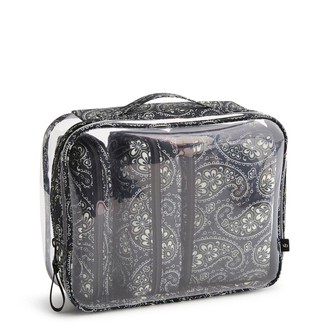 Outlet 4 Pc. Cosmetic Set - Circular Paisley - Image 1