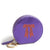 Round Zip Pouch-Purple Metallic-Image 1-Vera Bradley