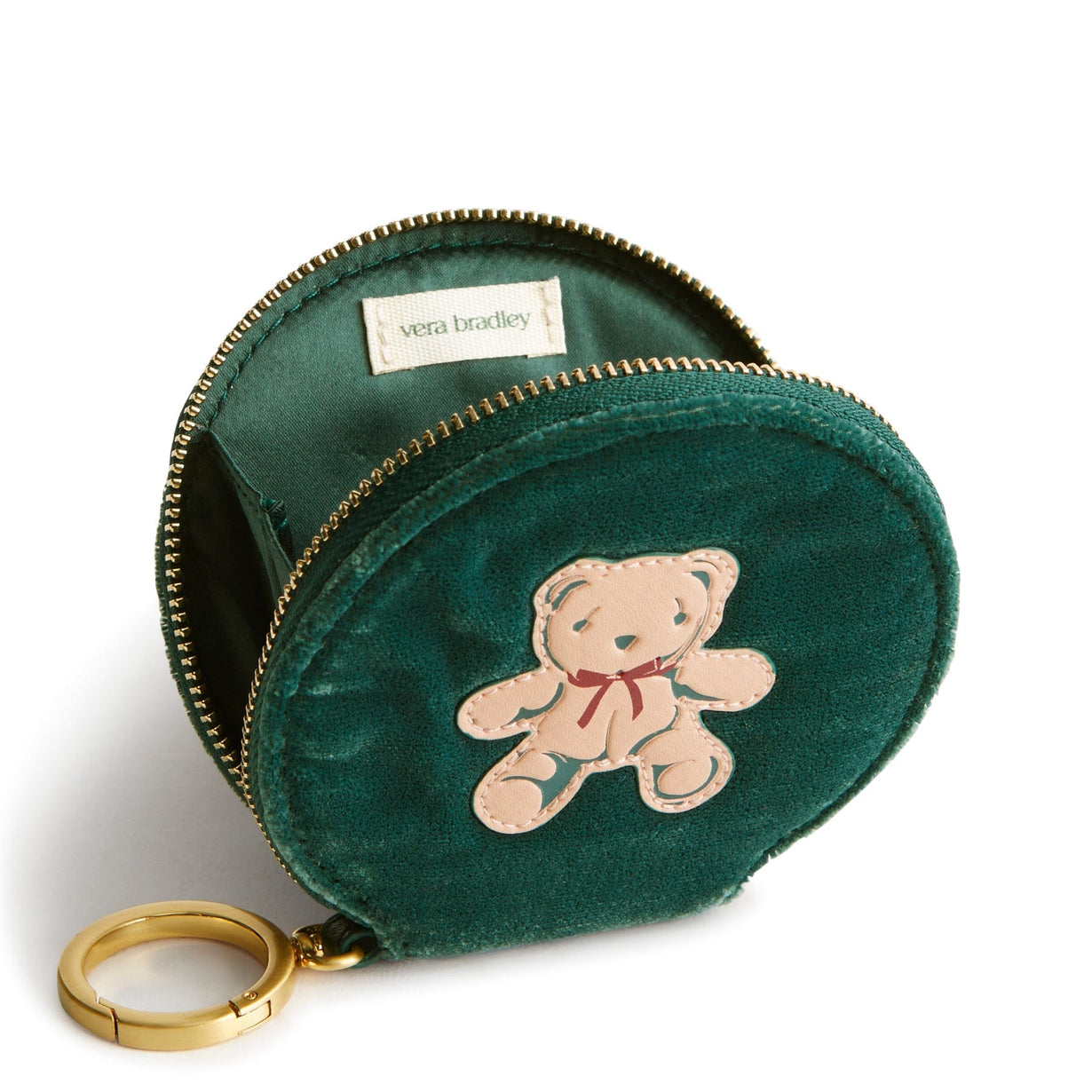 Round Zip Pouch - Velvet | Vera Bradley – Vera Bradley Outlet Store