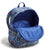 Disney Outlet Essential Large Backpack-Ariel Floral Deep Ultramarine-Image 2-Vera Bradley