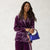 Roxbury Crescent Shoulder Bag-Purple Metallic-Image 3-Vera Bradley