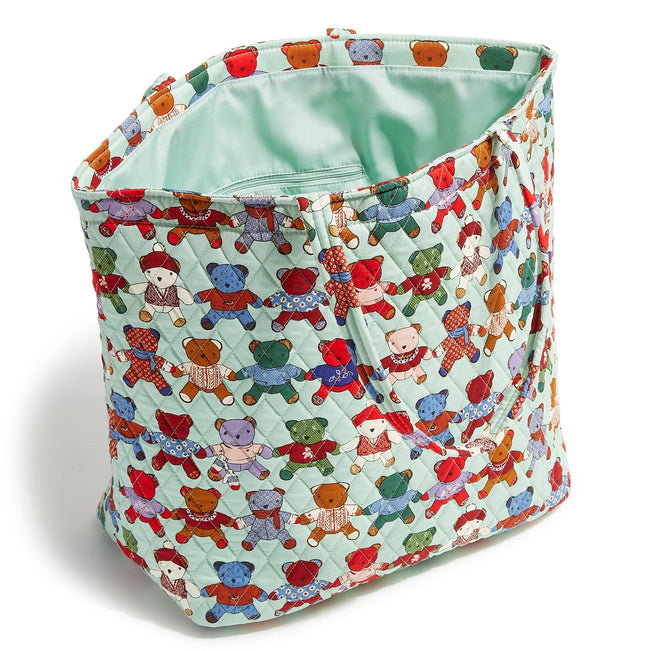 Outlet Essential Grand Tote-Toasty Teddies-Image 2-Vera Bradley