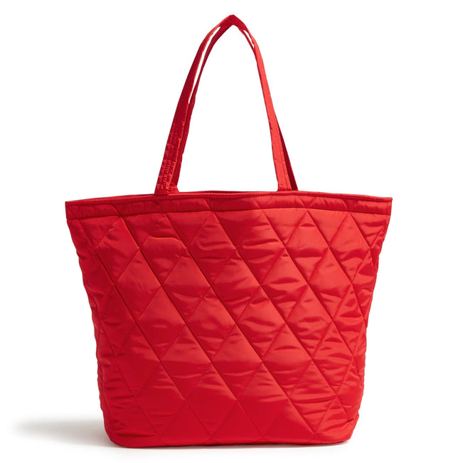 Outlet Essential Grand Tote-Goji Berry Red-Image 1-Vera Bradley