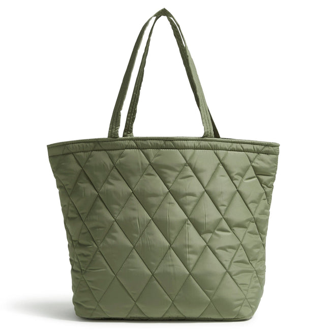 Outlet Essential Grand Tote-Deep Lichen Green-Image 1-Vera Bradley