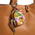 Outlet Essential Backpack Bag Charm-Evening Garden-Image 2-Vera Bradley