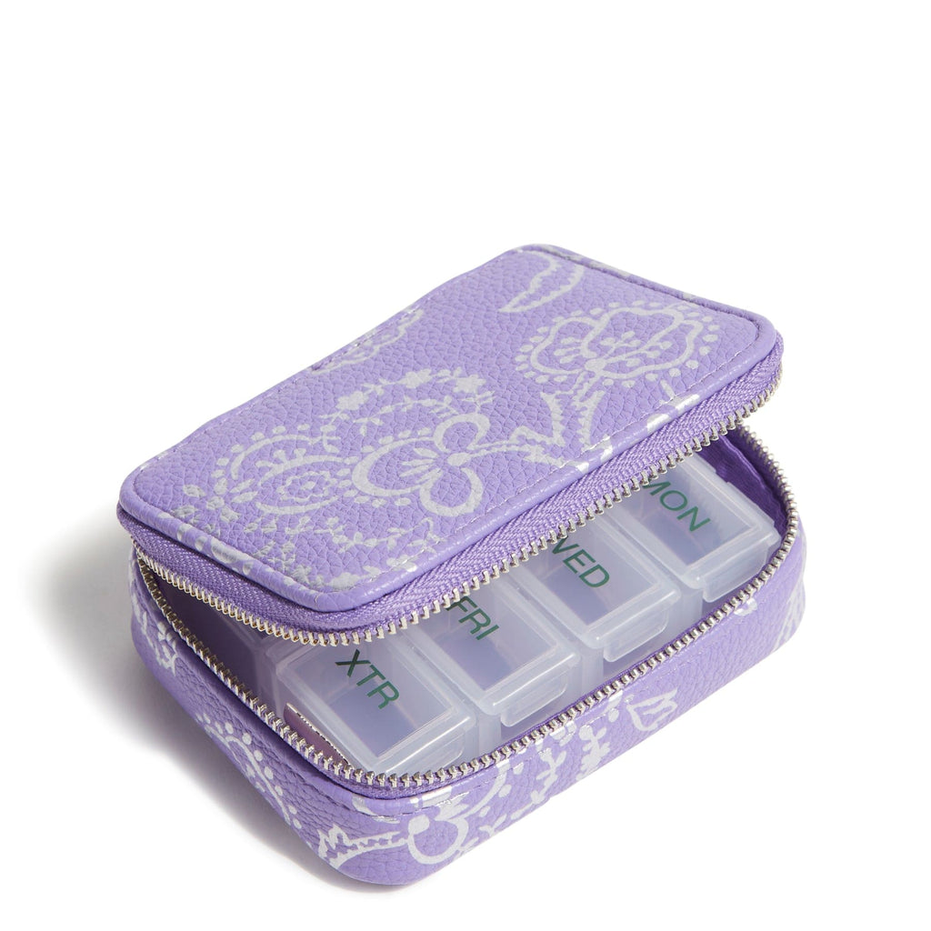 Outlet Essential Travel Pill Case - Faux Leather | Vera Bradley