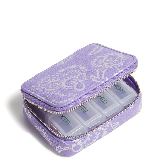 Outlet Essential Travel Pill Case - Faux Leather | Vera Bradley