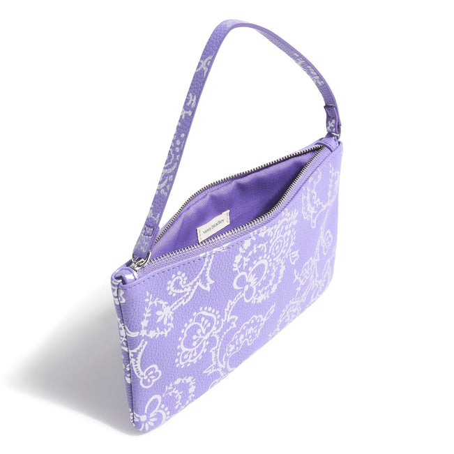Outlet Essential Wristlet-Cotswolds Dahlia Purple-Image 2-Vera Bradley