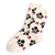Outlet Fleece Socks - Clustered Ditsy Cottage Cream - Image 1