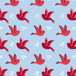 Outlet Fleece Socks - Redbirds Ice Water - Image 1