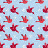 Outlet Fleece Socks - Redbirds Ice Water - Swatch Image