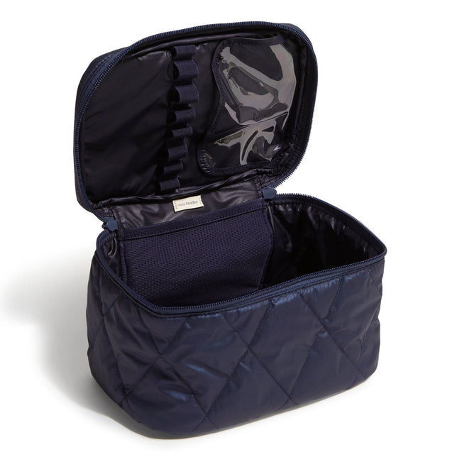 Outlet Essential Large Brush Up Cosmetic-Peacoat-Image 2-Vera Bradley