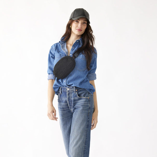 Outlet Mini Belt Bag-Moonless Night-Image 2-Vera Bradley