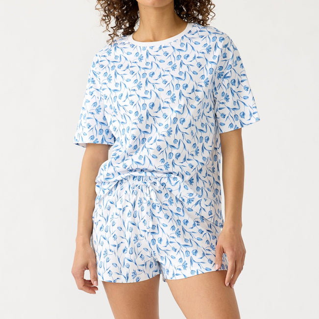 Outlet Essential Short-Sleeved Pajama Set