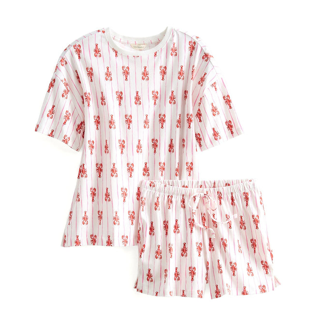 Outlet Essential Short-Sleeved Pajama Set