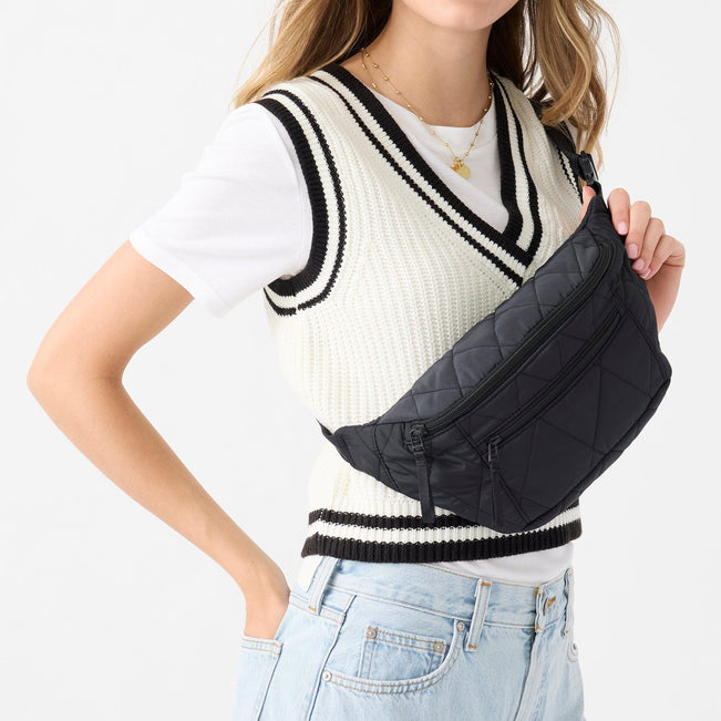 Outlet Large Belt Bag w/Long Strap