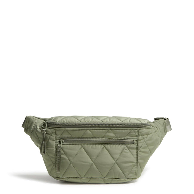 Outlet Large Belt Bag w/Long Strap-Deep Lichen Green-Image 1-Vera Bradley