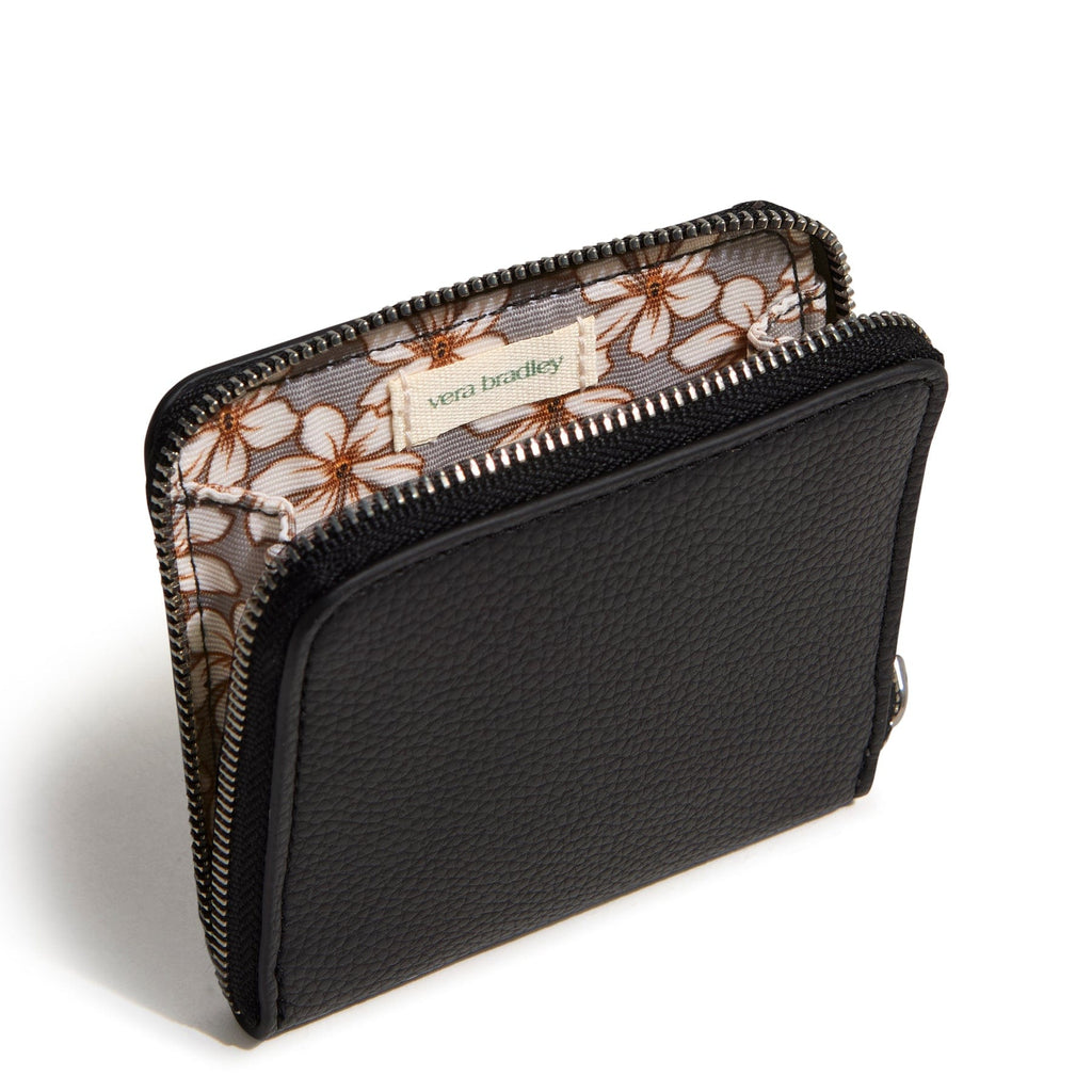 Outlet Essential Small Zip-Around Wallet - Faux Leather | Vera