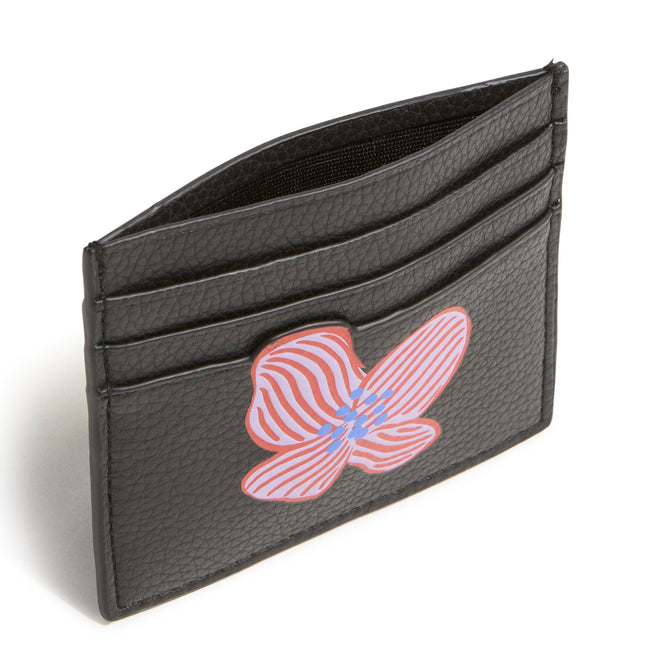 Outlet Essential Card Case-Mock Orange on Moonless Night-Image 2-Vera Bradley