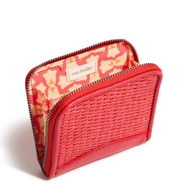 Outlet Essential Small Zip-Around Wallet-Cayenne-Image 2-Vera Bradley