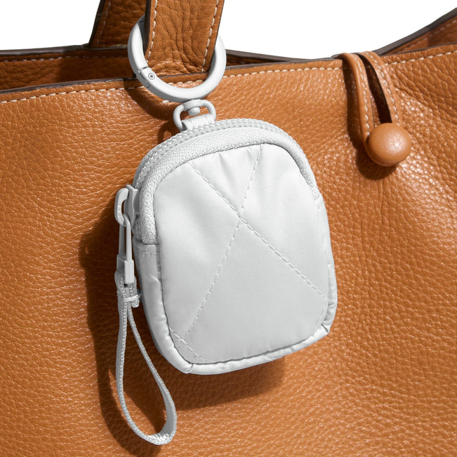Outlet Essential Bag Charm for AirPods-Oyster Mushroom-Image 2-Vera Bradley