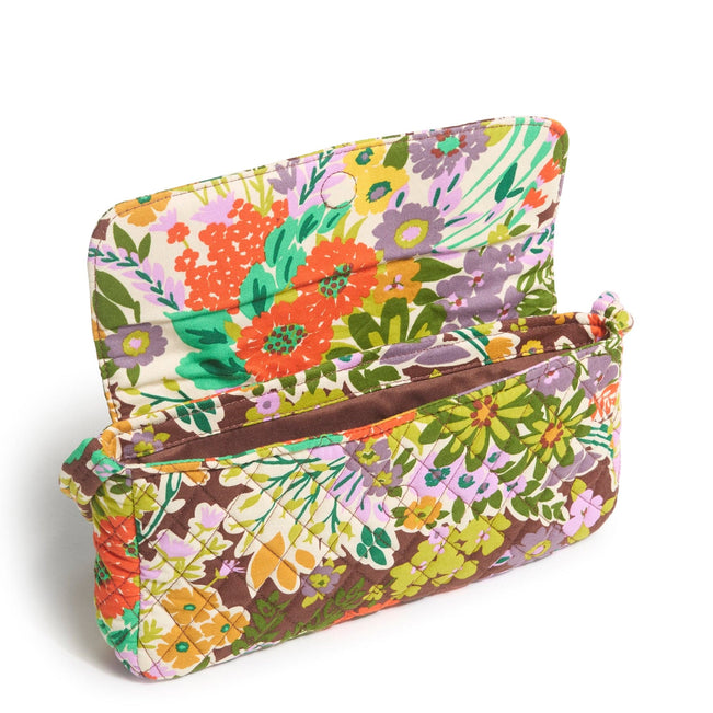 Outlet Flap Shoulder Bag-Evening Garden-Image 2-Vera Bradley
