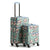 Outlet 2 Pc. Nested Luggage Set - Reflecting Lily Pads Cottage Cream - Image 1