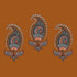 Paisley Bag Charm - Iconic Paisley Roasted Pecan - Swatch Image