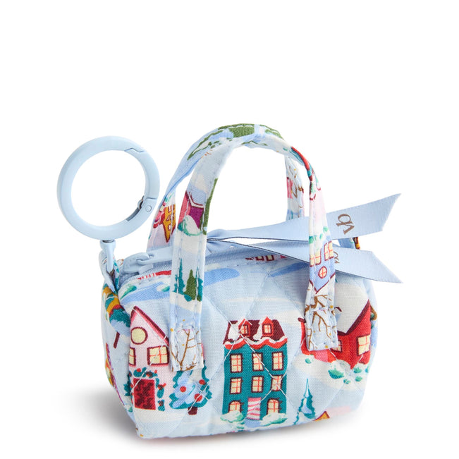 Outlet Essential Duffel Bag Charm - Holiday Houses - Image 1