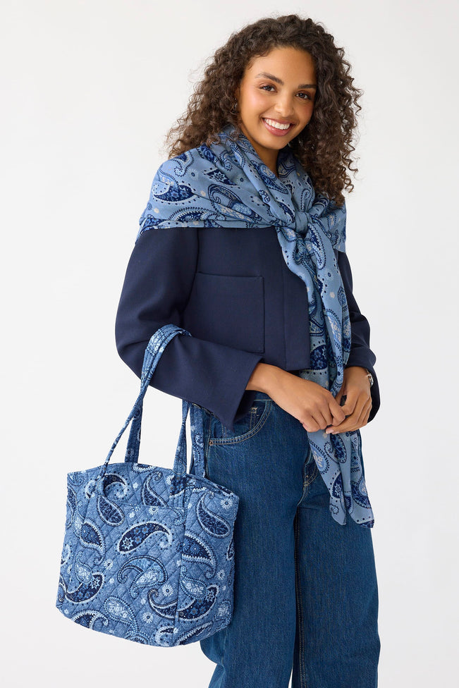 Outlet Glenna Satchel - Mesa Western Blue Horizon - Image 2