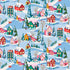 Outlet Small Vera Tote - Holiday Houses - Swatch Image