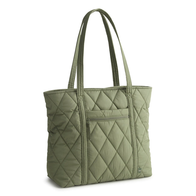 Outlet Vera Tote-Deep Lichen Green-Image 1-Vera Bradley
