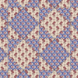 Blake Crossbody - Rachel Ditsy Patchwork - Image 5
