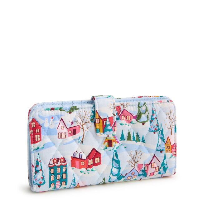 Outlet Medium Essential Tab Wallet - Holiday Houses - Image 1