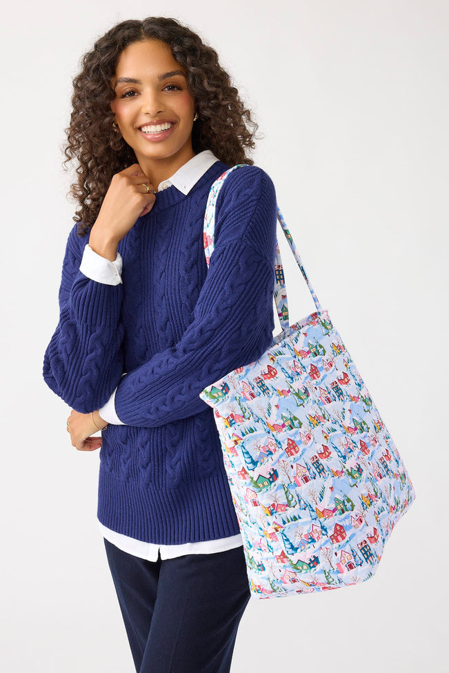 Outlet Grand Tote - Holiday Houses - Image 2