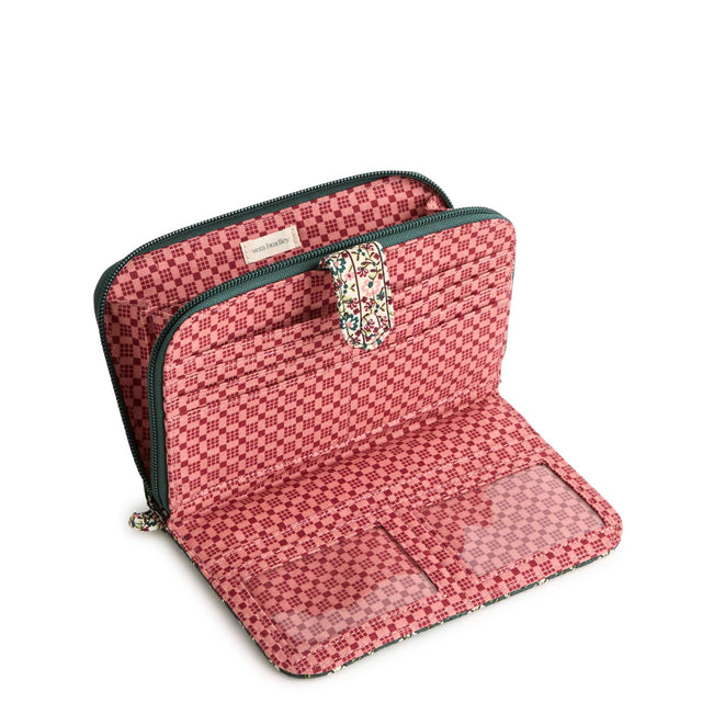 Large Tab Wallet - Mistletoe Lattice - Image 3