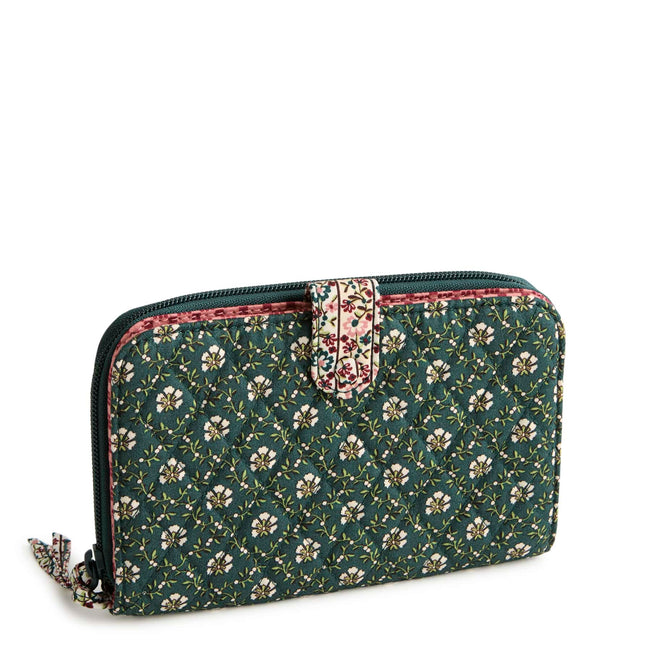 Large Tab Wallet - Mistletoe Lattice - Image 1
