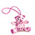 Bitty Bear Bag Charm - Melissa Ditsy Pink - Image 1