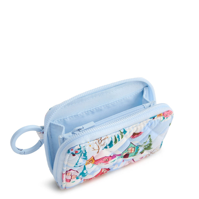 Outlet Small Zip-Around Wallet - Holiday Houses - Image 3